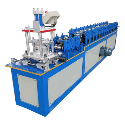 품질  Hotels Automatic Metal Roller Shutter Door Machine Sandwich Cut Slat Forming PU Foam Slats Rolling Machinery 공장
